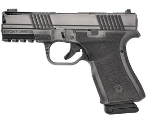 BRO FRONTLINE+ 9MM 4" 15RD BW GRAY
