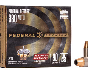 FED PD HYDRA-SHK 380ACP 90GR 20/200