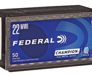 FED CHAMP 22WMR 40GR FMJ 50/3000