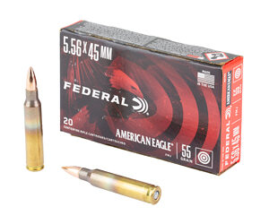 FED AM EAGLE 556NATO 55GR FMJ 20/500