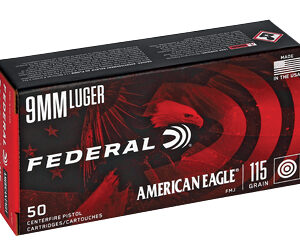 FED AM EAGLE 9MM 115GR FMJ 50/1000