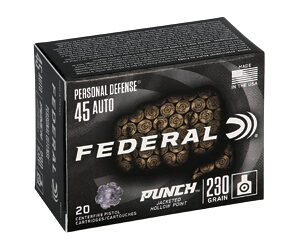 FED PUNCH 45ACP 230GR JHP 20/200