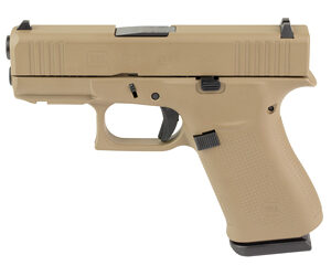 GLOCK 43X 9MM 10RD FS FDE