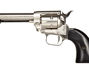 HERITAGE 22LR ONLY 4.75" NICKEL BLK