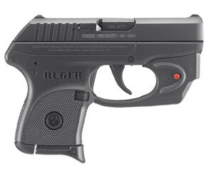 RUGER LCP 380ACP 2.75" BLK 6RD W/LSR
