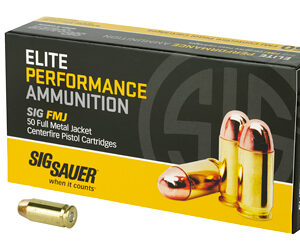 SIG AMMO 40SW 180GR FMJ 50/1000