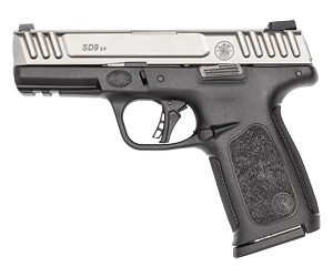 S&W SD9 2.0 9MM 4" 16RD BLK/SLV