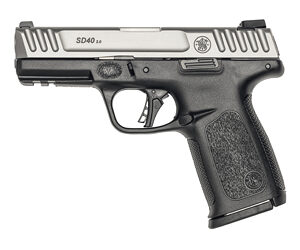 S&W SD40 2.0 40S&W 4" 14RD BLK/SLV