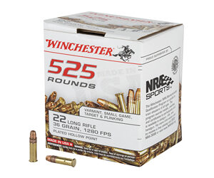 WIN USA 22LR 36GR CPHP 525/5250