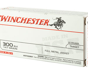 WIN USA 300 BLK 147GR FMJ 20/200