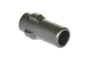 Griffin Armament 3L1228 3-Lug 9mm Luger 1/2"-28 tpi 17-4 Stainless Steel Black Melonite QPQ