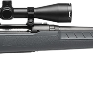 Savage Arms 32176 Axis 2 XP Combo Full Size 308 Win 4+1 22" Black Sporter Barrel, Black Carbon Steel Receiver Drilled & Tapped, Gray Fixed Synthetic Stock, Weaver 3-9x40mm Scope, Right Hand