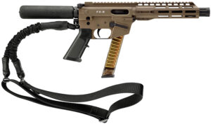 FREEDOM ORDNANCE FX9P8T-FDE FX9P  9mm Luger 31+1 8" Flat Dark Earth Synthetic Pistol Tube