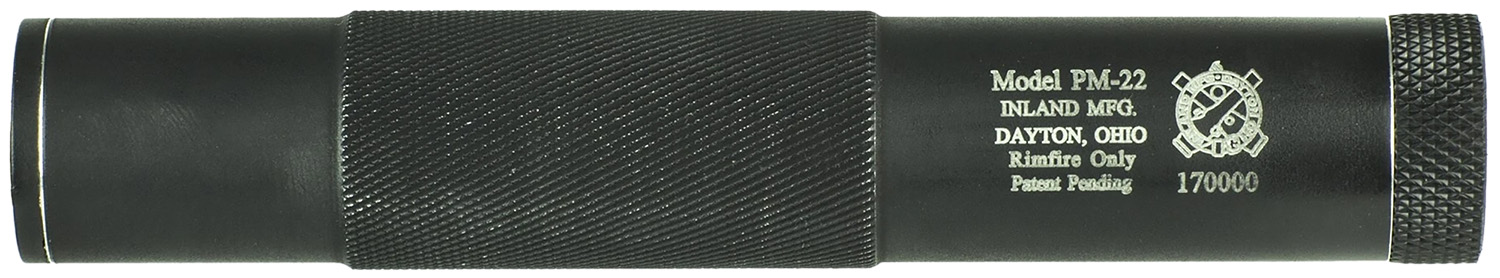 Hi-Point ILMPM22 PM-22 22 Cal 1" Black Aluminum/Stainless Steel 1/2"x28