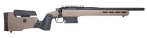 Cnc Firearms CNCFX722CM Faxon 22 Creedmoor 5+1 16" Black Spiral Fluted Barrel, Black Receiver w/Picatinny Rail, MDT Flat Dark Earth Polymer Stock