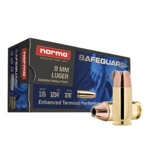 NORMA 610540050   SAFEGUARD 9MM 115GR        50/20