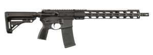 ZRO Delta 223WYZU0007 ZULU2 223 Wylde 30+1 16" Black Nitride Barrel, Black Cerakote Aluminum Receiver w/Picatinny Rail, M-LOK Handguard, Adjustable Thril Black Polymer Stock, Black A2 Grip
