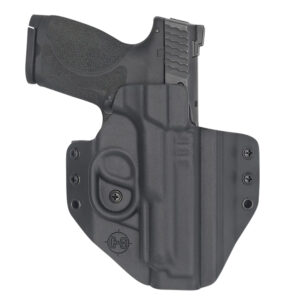 C&G Holsters 0566100 Covert OWB Black Kydex Belt Loop Fits S&W M&P 9/40 4.25"