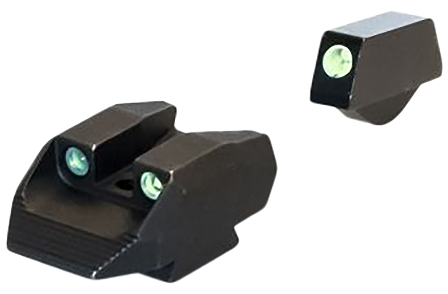 Kimber Mfg.,inc ML11231 K6S Night Sight Set Green/Tritium Black Outline Front Sight-Green/Tritium Black Outline Rear Sight