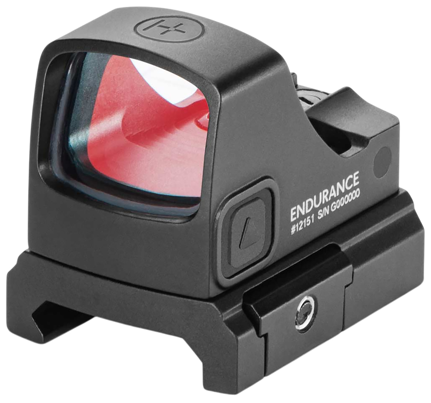 Hawke Sport Optics 12151 Endurance Reflex Sight Black 1x21mm 3 MOA Dot/Circle Dot Reticle Weaver Rail/RMSc Footprint Mount