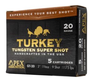 APEX AMMO STH-20     20G 3    1-5/8 7.5/9     5/10