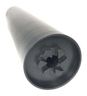 Fuqua Precision Machining DACH30TIBLK Dirty Dachshund 30Cal 1.60" Black Titanium 1.375"x24