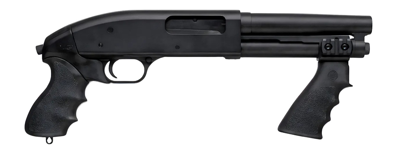 PTR JK12-0120101 The Jack AOW Compact 12 Gauge 3" 7.25" Black Cerakote Barrel & Receiver, Black Fixed Synthetic Stock w/AR style Grip