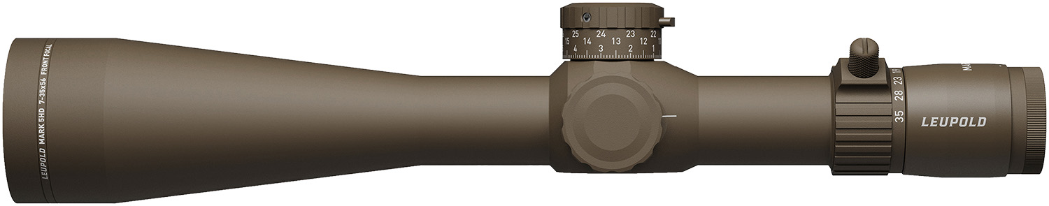 Leupold 185073 Mark 5HD Flat Dark Earth 7-35x56mm, 35mm Tube, FFP PR2 MIL Reticle
