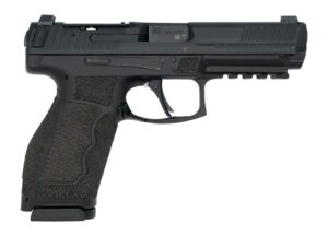 Langdon Tactical Tech VP9A1FHPRDMWC HK VP9A1F Full Size Frame 9mm Luger 17+1 4.53" Black Nitride Polygonal Rifled Barrel, Black Nitride Optic Ready/Serrated Slide, Black Polymer Frame w/Picatinny Rai